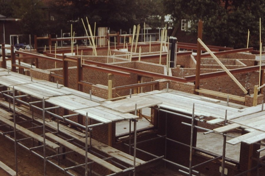 Noorderweg 3, Bouw tandartsenpraktijk, Oosterbeek, 26-7-1979